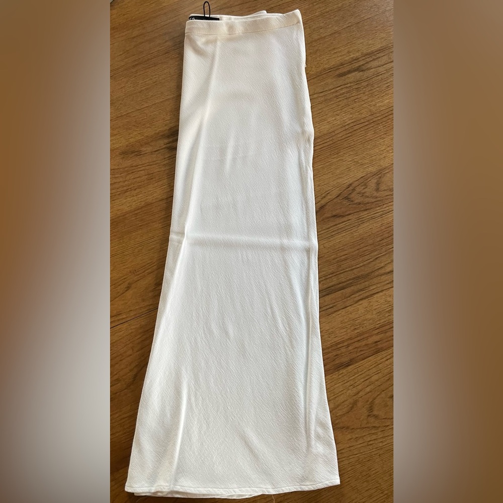 Zara Cream Maxi Skirt